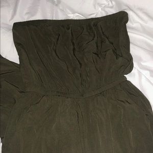 strapless jumpsuit